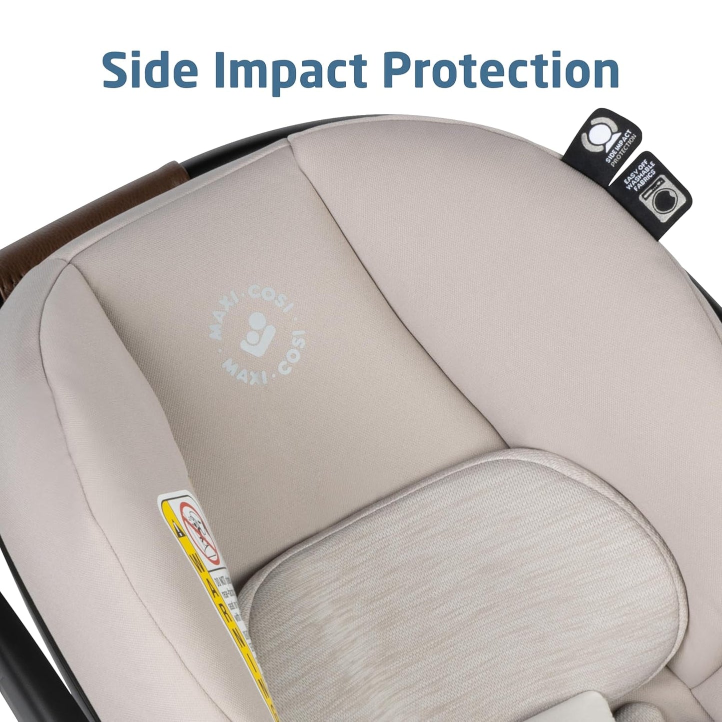 Maxi-Cosi Mico Luxe Infant Car Seat with Base, Rear Facing Car Seat for Babies, Baby Carseat 4-30 lbs, Baby Car Seats, Infant Car Seats, New Hope Tan
