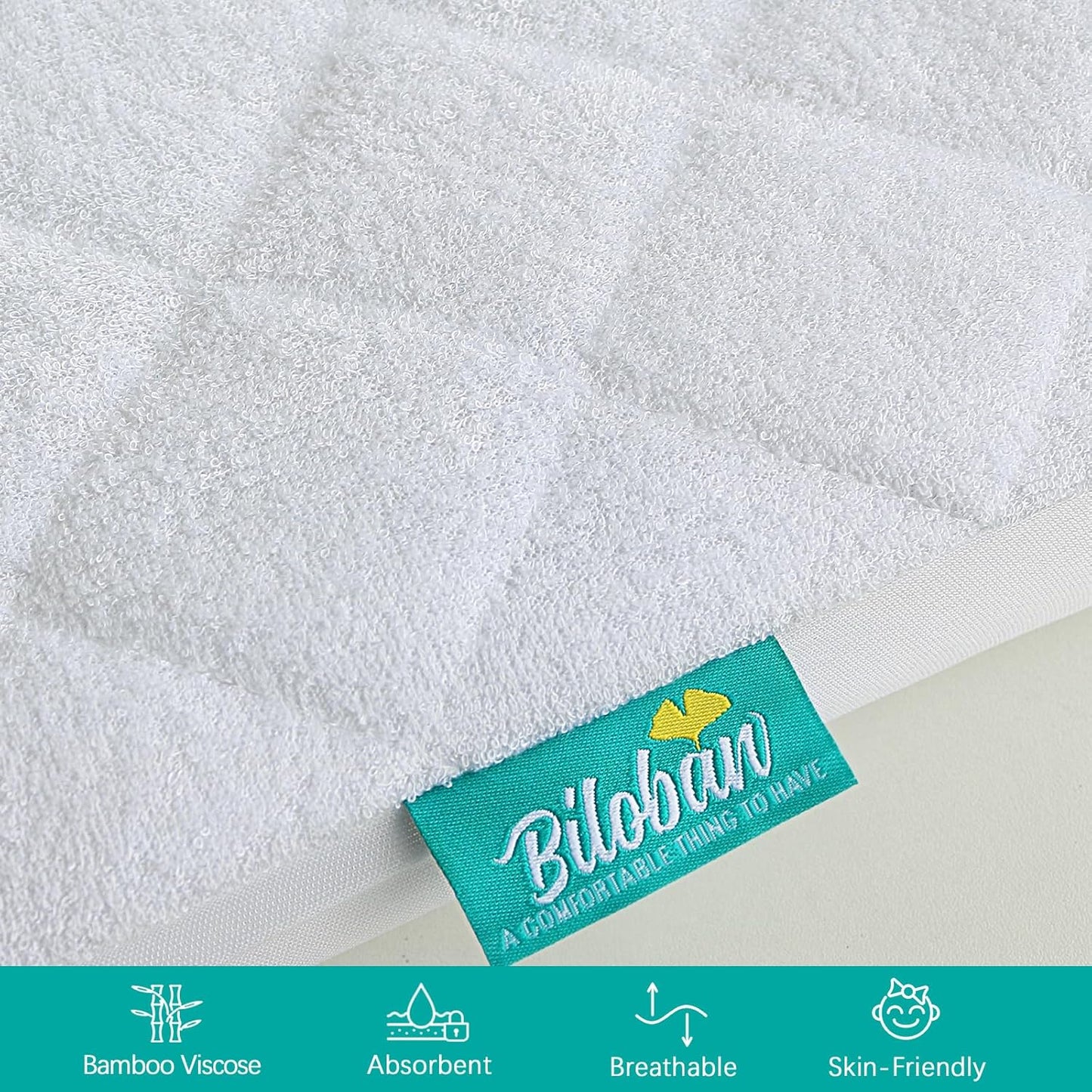 Waterproof Bassinet Mattress Protector, Fit for 19" x 33" KoolaBaby (3 in 1), Papablic, BabyBond, HARPPA and RICUTON Bedside, Ultra Soft Breathable, Washer & Dryer