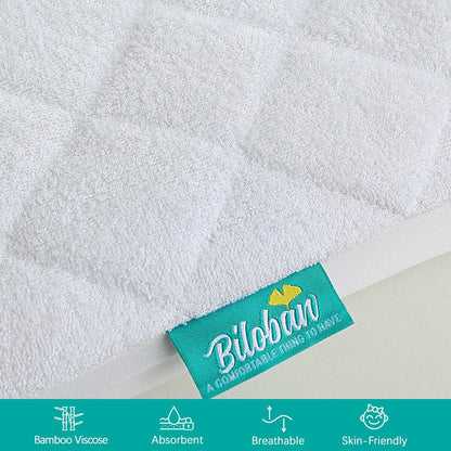Waterproof Bassinet Mattress Protector, Fit for 19" x 33" KoolaBaby (3 in 1), Papablic, BabyBond, HARPPA and RICUTON Bedside, Ultra Soft Breathable, Washer & Dryer