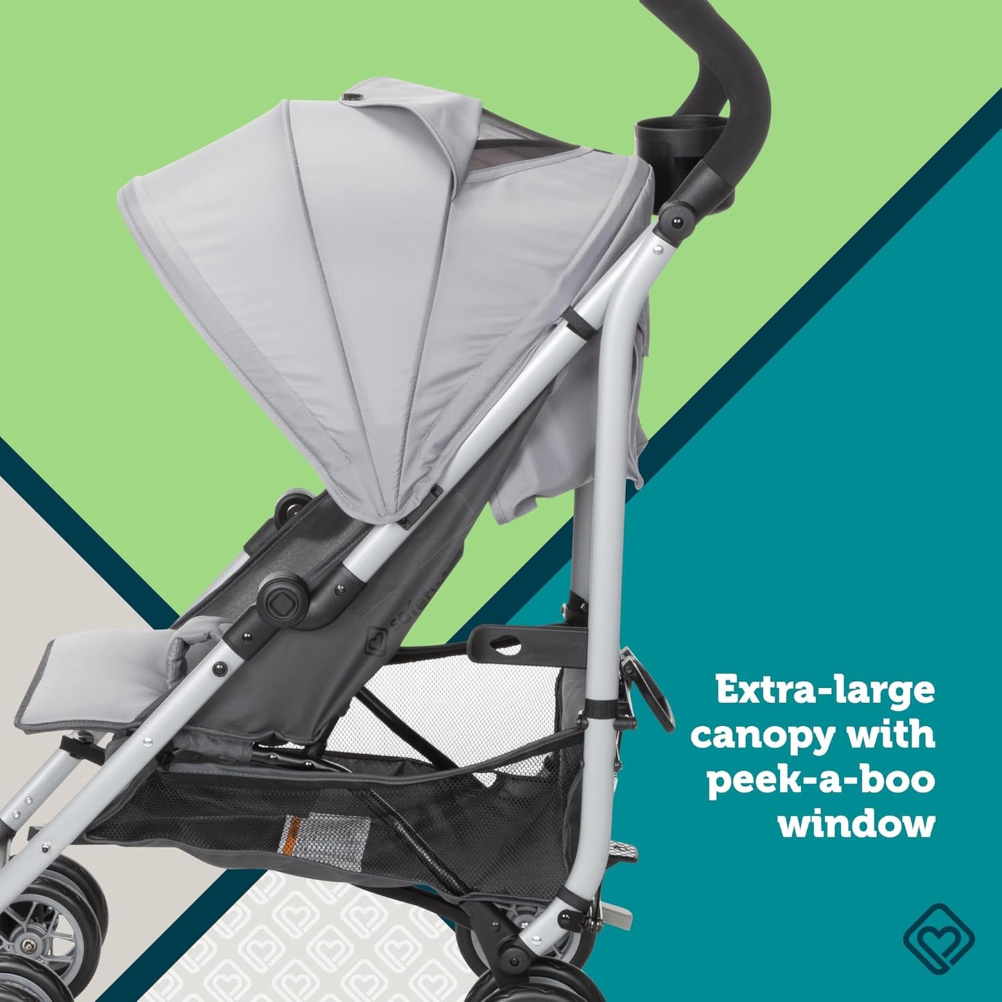 Safety 1st Strollerette Compact Stroller, Mercury