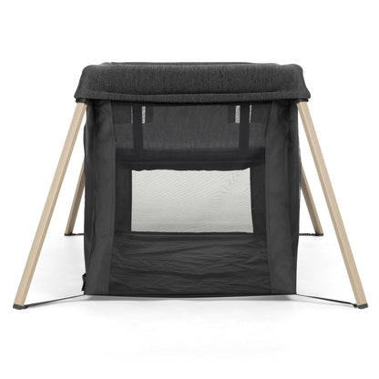Maxi-Cosi Calao Travel Playard, Infant Bassinet, Toddler Playpen, Portable, Lightweight, Foldable, Easy Setup, with Carry Bag, Breathable Mesh, Truffle