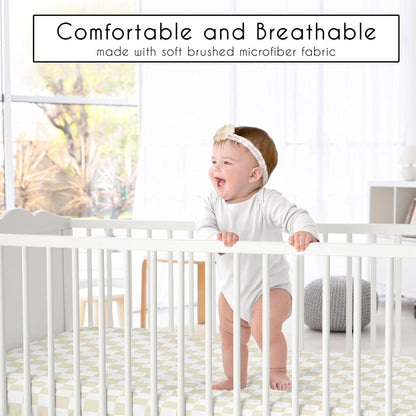 Sweet Jojo Designs 2-Piece Baby Bassinet Sheets Set (Black/White Gingham Checkered Plaid) for Boy/Girl, Infant Newborn Nursery, Oval, Rectangle & Hourglass Mattress (Solid Onyx & Classic Checkerboard)