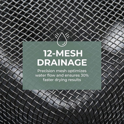 Stainless Steel Dishwasher Basket for Utensils - 18/8 Food-Grade, Custom Fit Size Secure Hold Design Prevents Slipping | Food-Grade Metal & 10-Mesh Drying Tech