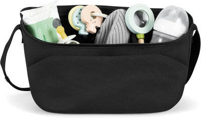 Joolz Organizer - Compact Accessory for Baby Stroller, Pushchair or Buggy - Easy to Attach - Baby Must Have Travel Essential- Extra Storage - Compatible with GEO/AER/HUB/Day Collections (Space Black)