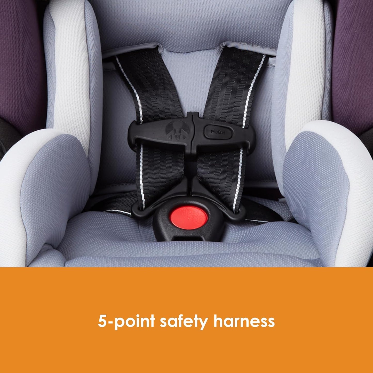 Baby Trend Secure-Lift Infant Car Seat, Dash Black – Compact Lightweight Carrier, Infant Comfort Cushioning, Adjustable Harness Fit