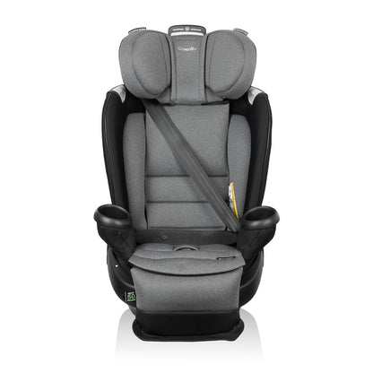 Evenflo Gold Revolve360 Extend All-in-One Rotational Car Seat with SensorSafe (Onyx Black)