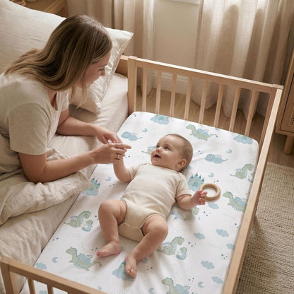 Bedside Sleeper Bassinet Fitted Sheets 20 x 33, 3 Pack Baby Delight Beside Me Dreamer,Babybond,Jimglo,koola,cowiewie,fodoss, Dream On Me Baby Square Bassinet, Pink Animal