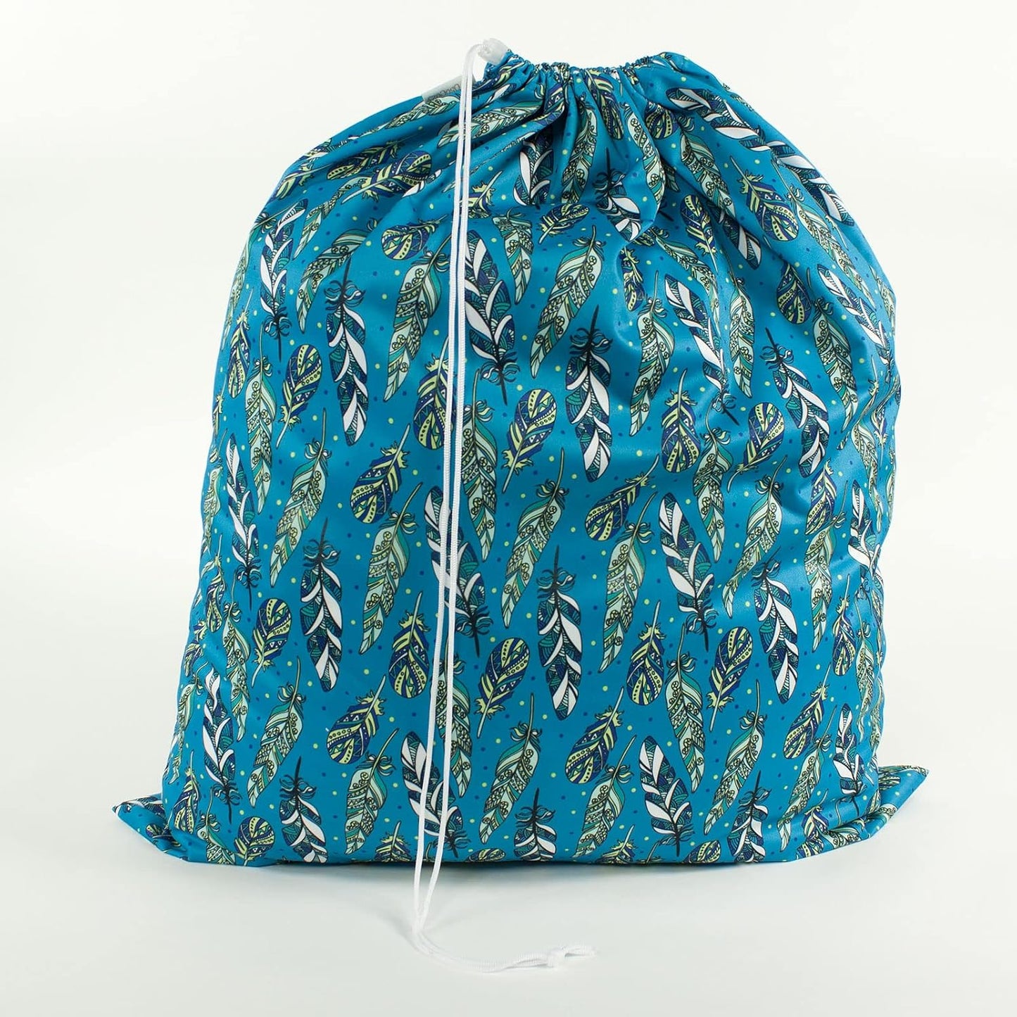 OsoCozy Cloth Diaper Pail Liner - Reusable, Washable, Waterproof Wet Bag with Drawstring. Excellent for Diaper Pails, Garbage Cans, Laundry, Recycling and Storage - Starry Night