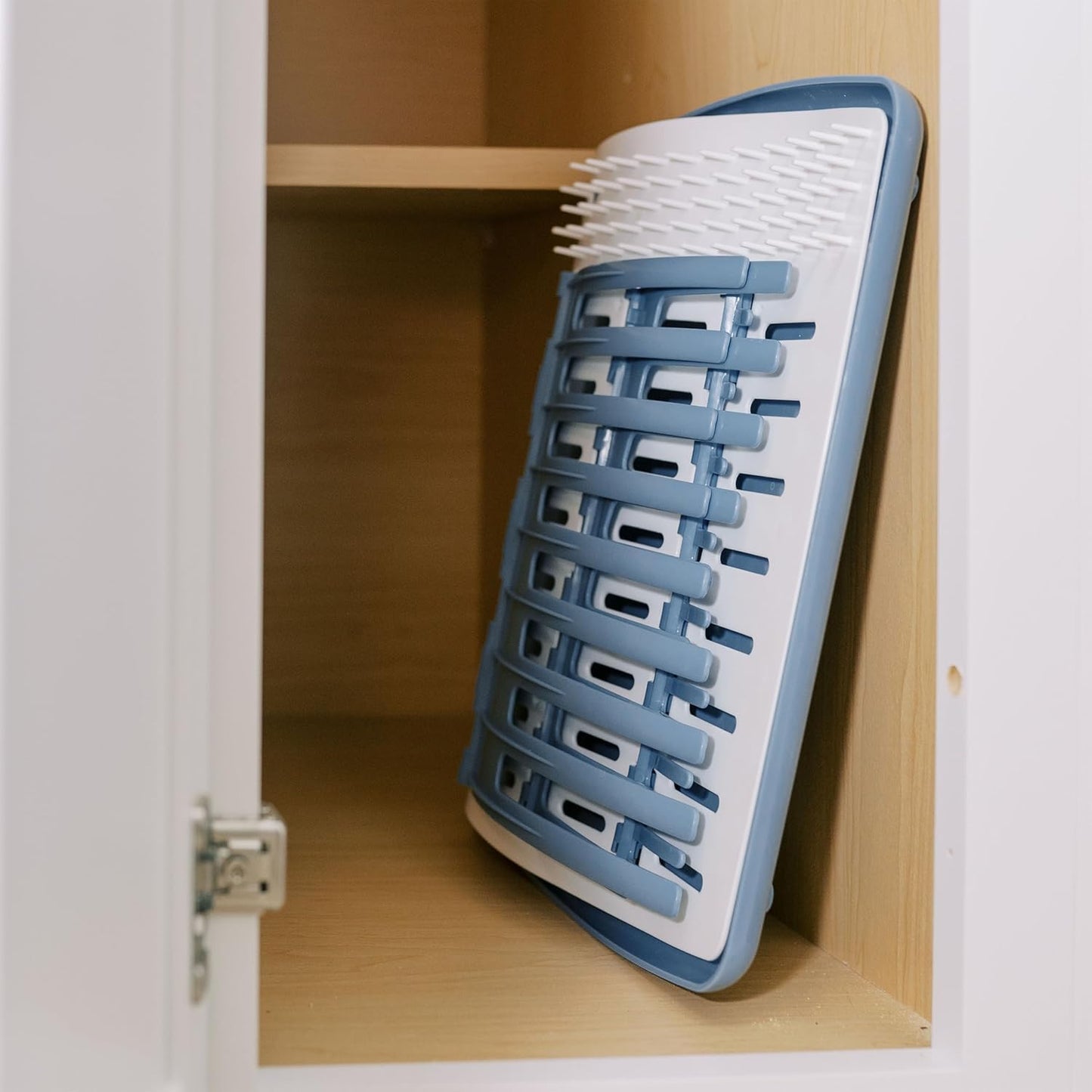 Dr. Brown's Folding Baby Bottle Drying Rack for Easy Storage - Dry Nipples, Pacifiers and Other Baby Essentials, BPA Free