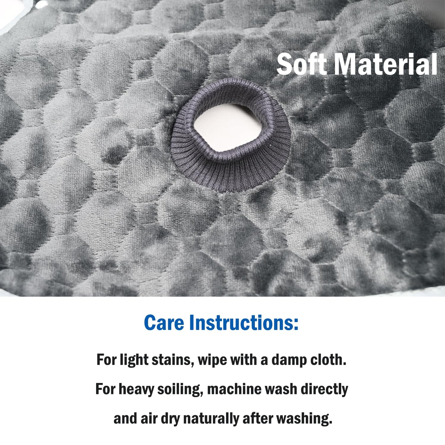 Piddle Pads for Strollers, High Chair, Seat Pad, Seat Protector Waterproof, Baby Potty Training Carseat Protector-Waterproof, Leak-Proof, Washable (Grey)