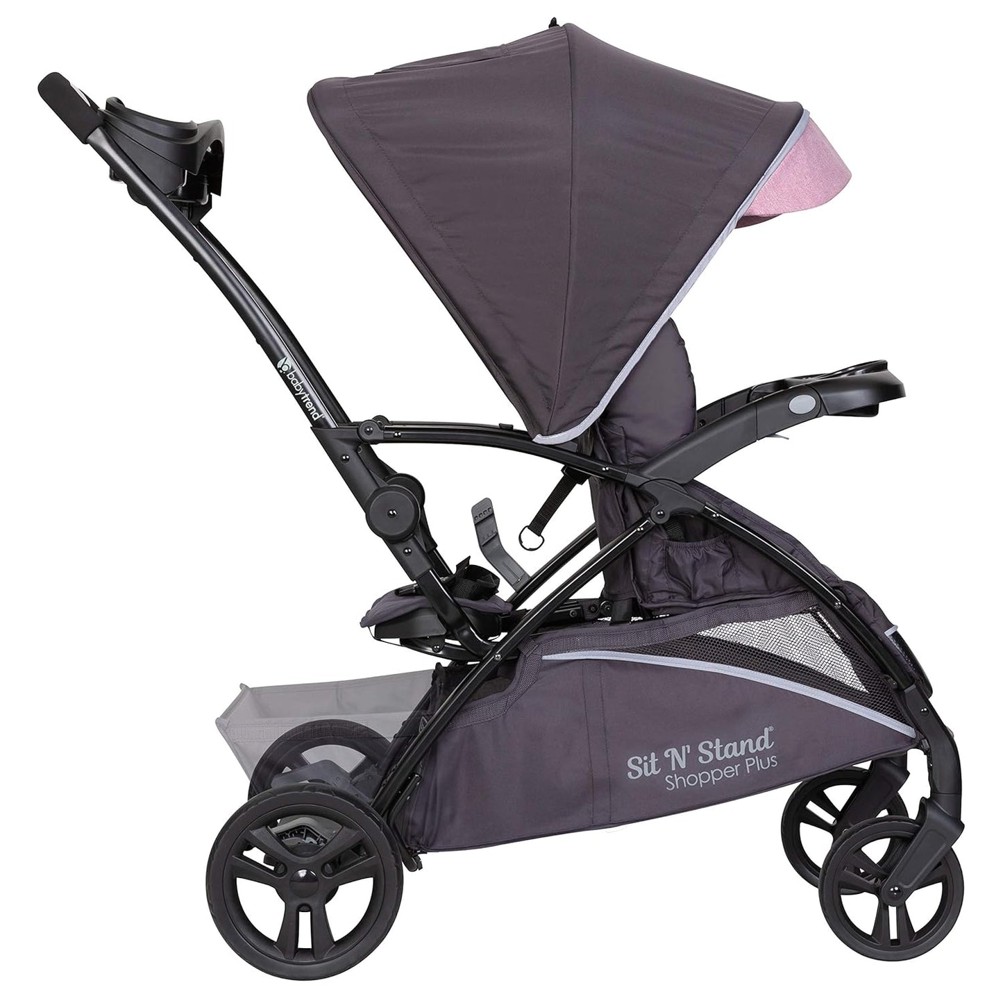 Baby Trend Sit N' Stand® Double 2.0 Stroller, Dash Black