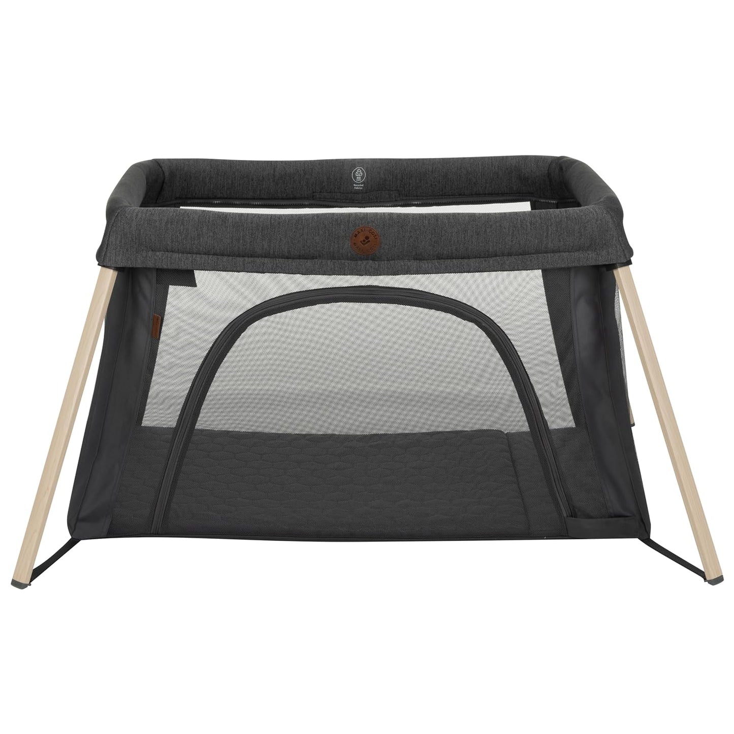 Maxi-Cosi Calao Travel Playard, Infant Bassinet, Toddler Playpen, Portable, Lightweight, Foldable, Easy Setup, with Carry Bag, Breathable Mesh, Truffle