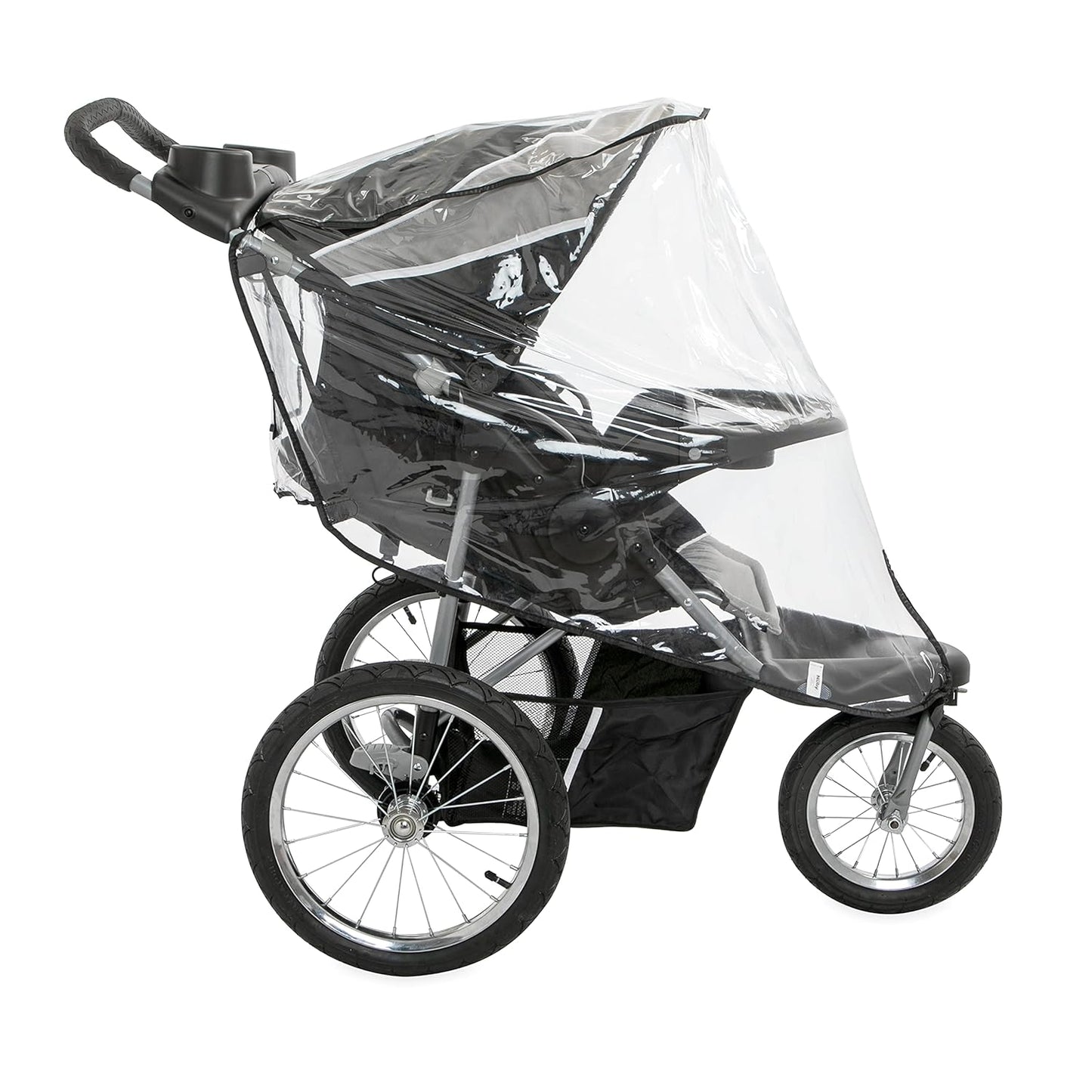 Nuby Eco Baby Stroller Weather Shield and Bug Netting Set - Stroller Rain Cover and Mosquito Net for Babies and Toddlers - Fits Most Strollers and Carriers