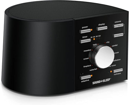 Adaptive Sound Technologies Sound + Sleep SE - White Noise Machine for Focus Support - Convenient Sleep Timer - Built-in Headphone Jack - Precision Volume Settings - Speech Privacy - White
