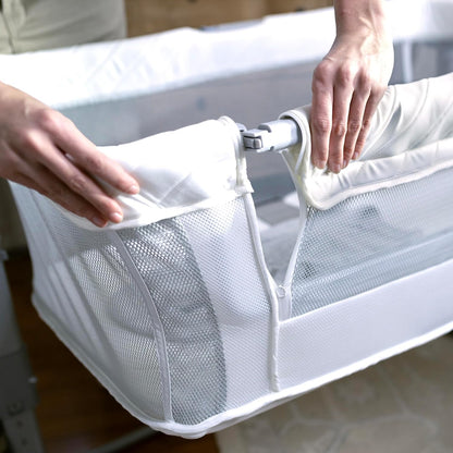 Ingenuity Dream Hero Starlight 3-in-1 Co-Sleeping Bassinet and Crib - Lume (Grey), Unisex, Newborn to 12 Months