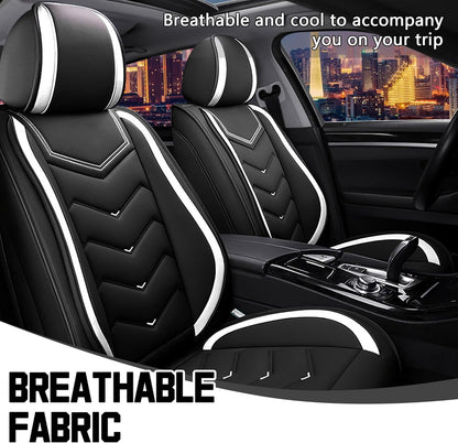 CTDS Car Seat Covers for MINI Convertible 2013-2026, Stylish Sport Seat Covers, Premium Nappa Leather Car Seat Cover. Automobile Seat Covers Sets.(Luxury 5 Seats/Beige)