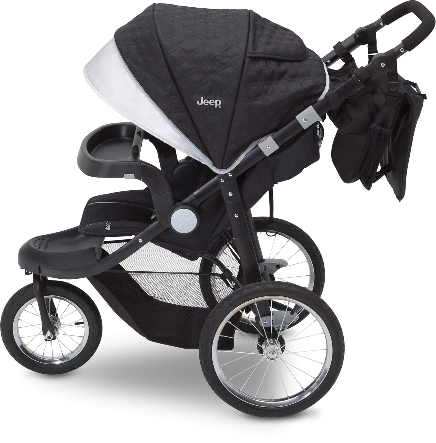 Jeep Cross-Country Sport Plus Jogging Stroller by Delta Children, Charcoal Galaxy