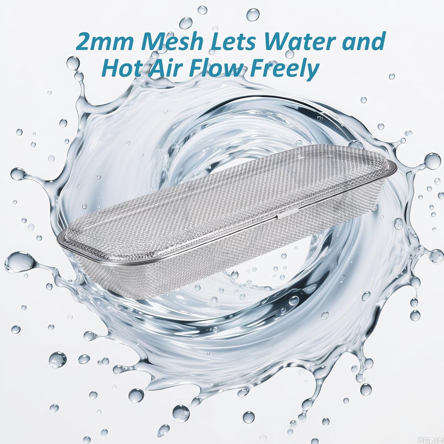 Stainless Steel Dishwasher Basket for Utensils - 18/8 Food-Grade, Custom Fit Size Secure Hold Design Prevents Slipping | Food-Grade Metal & 10-Mesh Drying Tech