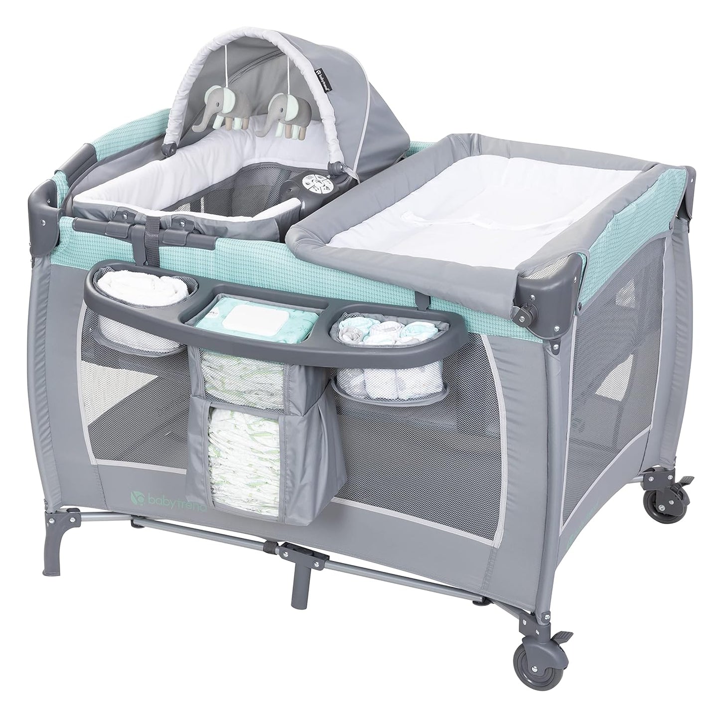 Baby Trend Lil' Snooze Deluxe II Nursery Center, Twinkle Twinkle Little Moon