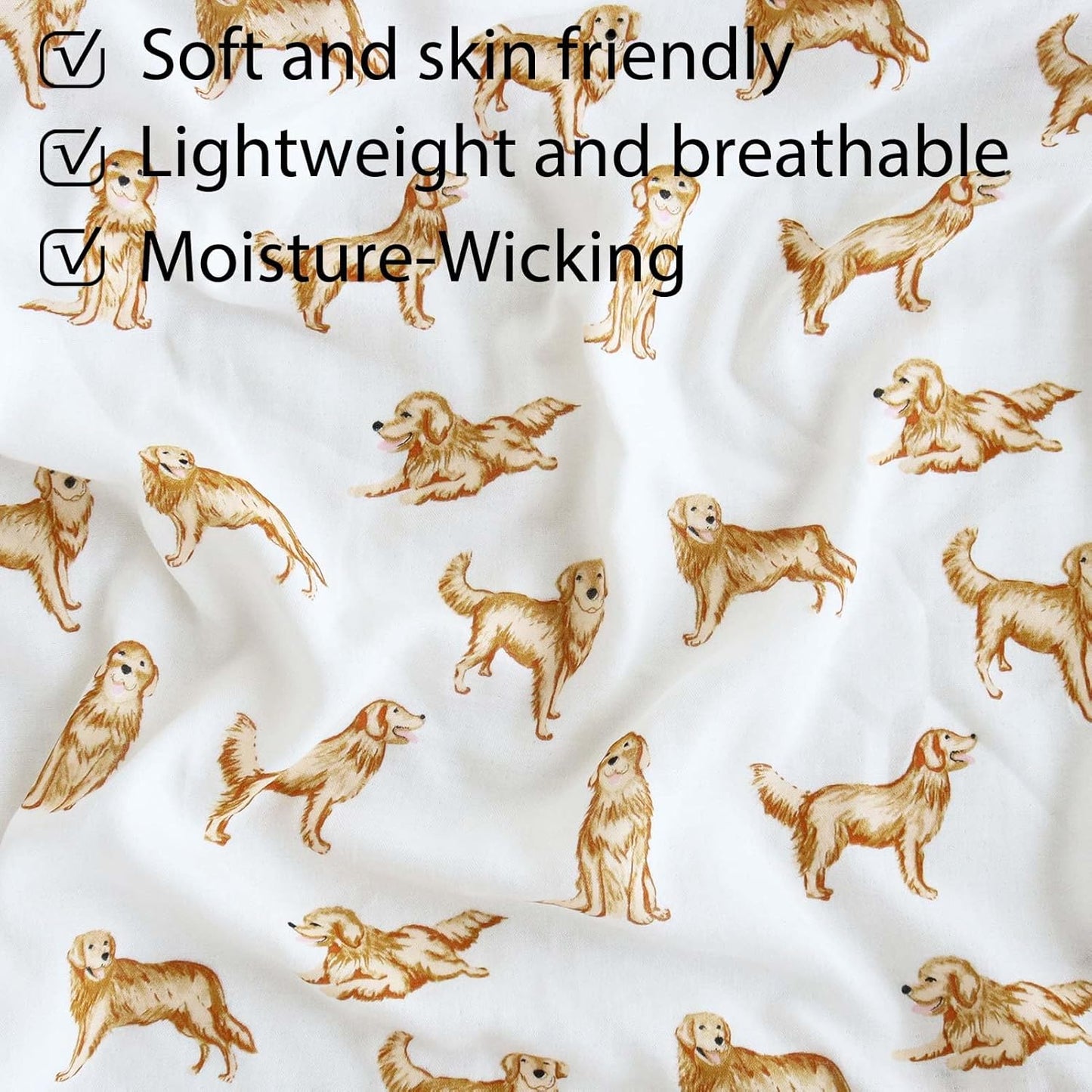 LifeTree Crib Sheets for Baby Unisex - Muslin Fitted Crib Sheets Toddler Bed Sheet, 70% Viscose from Bamboo and 30% Cotton, Fits Mini Crib & Pack and Play Playard, Bear, 26in x 38in