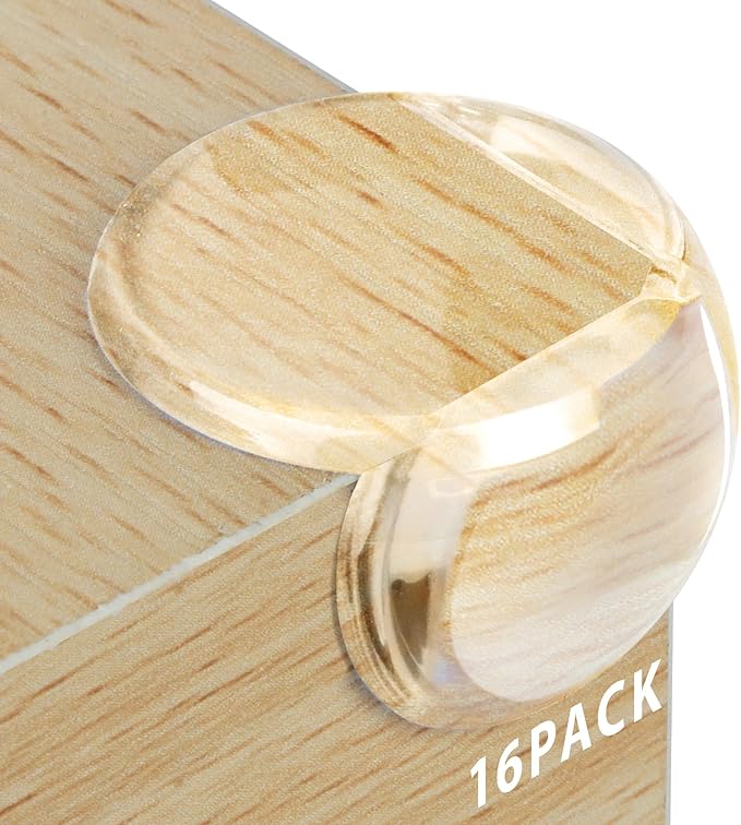 16pack Corner Protector Baby Corner Protectors Clear Furniture Corner Guard Baby Proof Bumper Table Edges Furniture Sharp Corners Baby Proofing