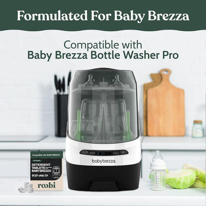 Roobi Descaling Solution Compatible with Baby Brezza. Specially Formulated to Clean & Descale Baby Appliances. Up to 2 Uses per Bottle, 2 Pack. Carbon Neutral.