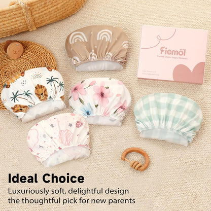 Baby Bedside Bassinet Sheets Girl, 33”x20” Compatible with Baby Delight Dream On Me & Most Rectangle Bedside Sleeper Bassinet Mattress, Super Soft Microfiber Pink Butterfly Flower