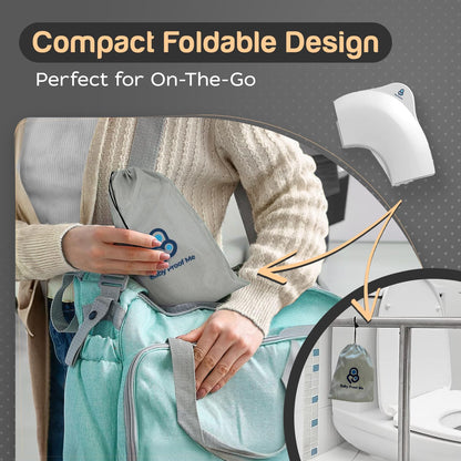 Baby Proof Me Potty Training Seat Travel – Foldable Potty Training Seat Cover for Toddlers, Portable, Travel Potty Seat, Folding Toilet Seat for Kids, and Toddler Toilet Seat Cover