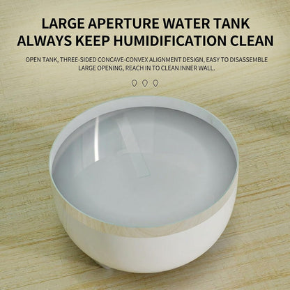 500ml Small Humidifier, USB Cool Mist Humidifier with Anti Gravity Water Flow Visual Effect, Auto Shut Off Quiet Ultrasonic Portable Mini Humidifier for Bedroom Baby Nursery Office Desk Travel Home
