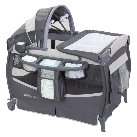 Baby Trend Lil' Snooze Deluxe II Nursery Center, Twinkle Twinkle Little Moon