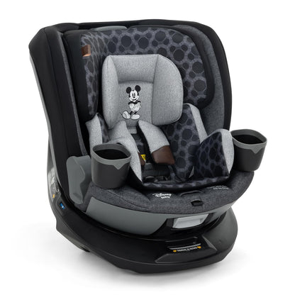 Disney Baby Turn and Go 360 Rotating All-in-One Convertible Car Seat, Vintage Mickey Mouse