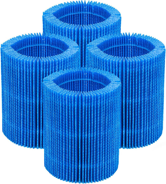 4 Pack of Upgrade Humidifier Wick Filter Replacement Compatible with Canopy Bedside and Nursery Humidifier, Blue Spunlace Nonwoven Wick Filter