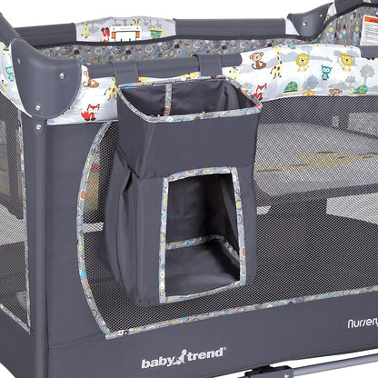 Baby Trend Nursery Center® Playard, Floral Garden