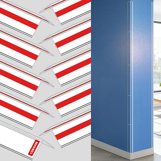 Clear Corner Protectors –Mini Self-Adhesive Baby Proofing Safety Bumpers for Walls, Furniture, Cabinets & Desks – Freely Spliced to Meet Your Needs (10PCS, 1.7x40.6cm/0.67x16in)