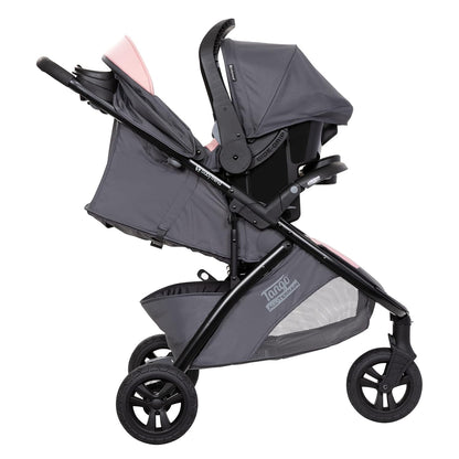 Baby Trend Tango PRO Travel System with Secure-Lift Infant Car Seat, Dash Black