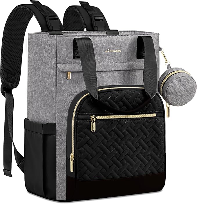 LOVEVOOK Diaper Bag Backpack, Large Capacity Portable Baby Bag with Foldable Diaper Changing Pad, Waterproof Baby Diaper Bags Gift for Mon Dad, Slate Ebony