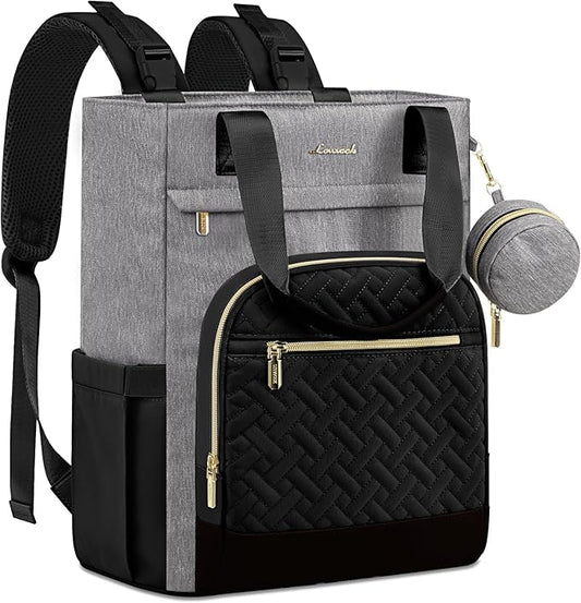 LOVEVOOK Diaper Bag Backpack, Large Capacity Portable Baby Bag with Foldable Diaper Changing Pad, Waterproof Baby Diaper Bags Gift for Mon Dad, Slate Ebony