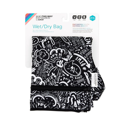 Bumkins Disney Waterproof Wet Bag for Baby, Travel, Swim Suit, Cloth Diapers, Pump Parts, Pool, Gym Clothes, Toiletry, Strap to Stroller, Daycare, Zip Reusable Bag, Packing Pouch, Winnie the Pooh
