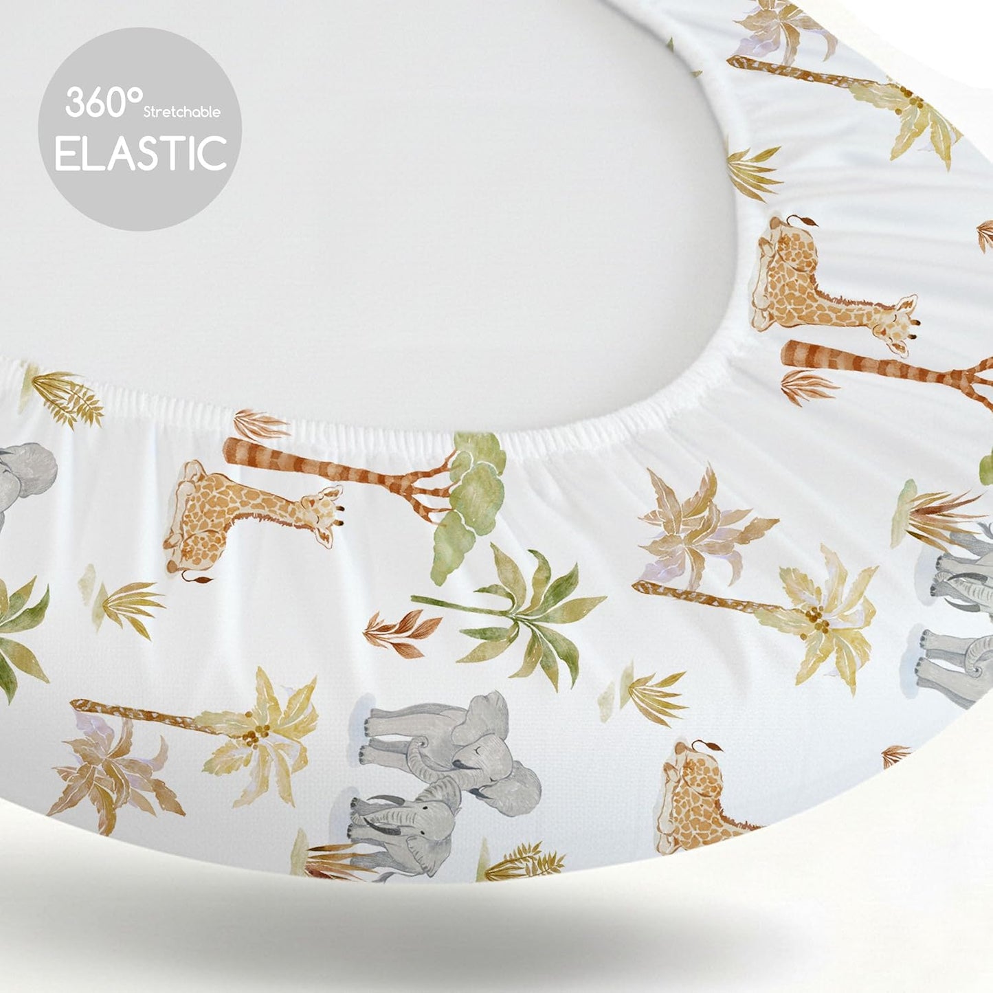 Bedside Sleeper Bassinet Fitted Sheets 20 x 33, 3 Pack Baby Delight Beside Me Dreamer,Babybond,Jimglo,koola,cowiewie,fodoss, Dream On Me Baby Square Bassinet, Pink Animal