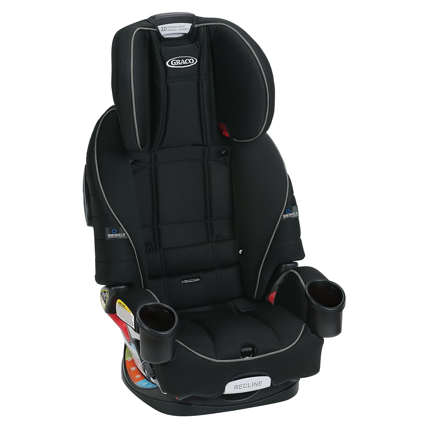 Graco® 4Ever DLX 4 in 1 Car Seat | Infant to Toddler Car Seat, Maven, Adaptable for 10 Years of Use, Size: 20x21.5x24 Inch