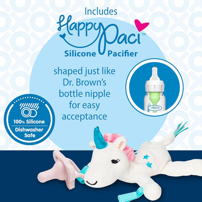 Dr. Brown’s Anti-Colic Options+ Narrow Baby Bottles, 0m+ Level 1 Nipple - Baby Bottle to Reduce Colic (3 Pack), Purple 8 oz