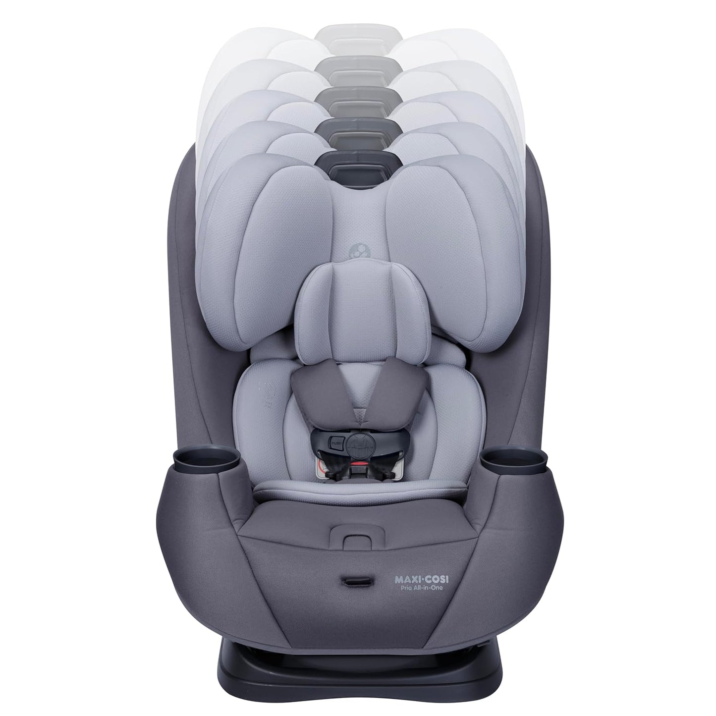 Maxi-Cosi Pria All-in-One Convertible Car Seat, Infant to Toddler Car Seat, Easy-Install Harness, Machine-Washable Cover, 5-100 lbs, Sea Shadow