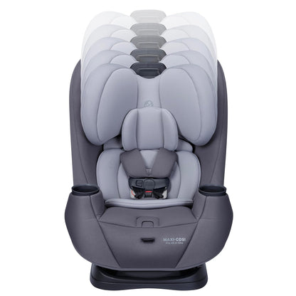 Maxi-Cosi Pria All-in-One Convertible Car Seat, Infant to Toddler Car Seat, Easy-Install Harness, Machine-Washable Cover, 5-100 lbs, Sea Shadow