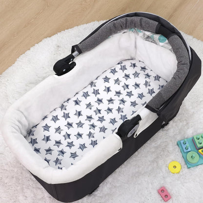 PHF 3 Pack Soft Mini Crib Sheets, Floral & Animal Pack N Play Sheets for Baby Boys Girls, No Slip Universal Fit for Pack N Play, Playard, Portable and Mini Crib Mattresses,Floral & Animal