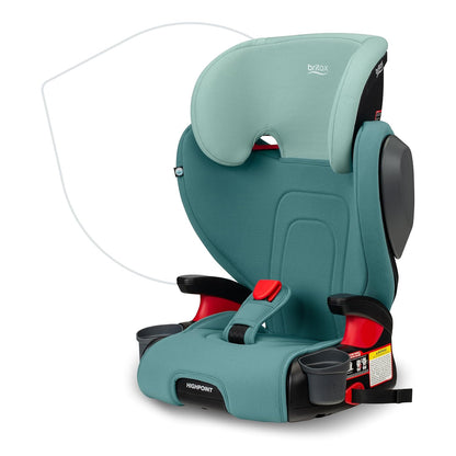Britax Skyline 2-Stage Belt-Positioning Booster Car Seat, Dusk - Highback and Backless Seat