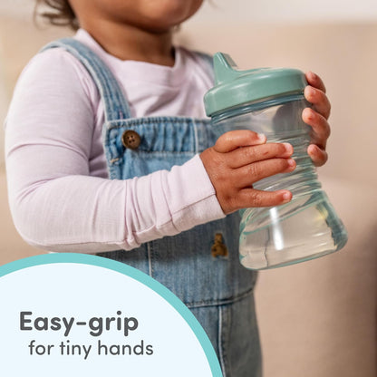 NUK Fun Grips Hard Spout Sippy Cup 10 oz. | Easy to Hold BPA Free Spill Proof Toddler Cup 4pk