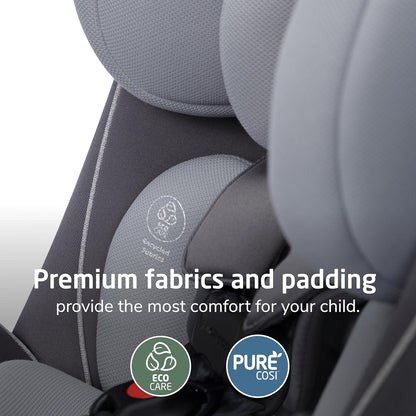 Maxi-Cosi Pria Max 3-in-1 Convertible Car Seat, Infant to Toddler Car Seat, ClipQuick Magnetic Chest Clip, Quick-Install Latch, Machine-Washable Cover, 5-100 lbs, Oyster Shell