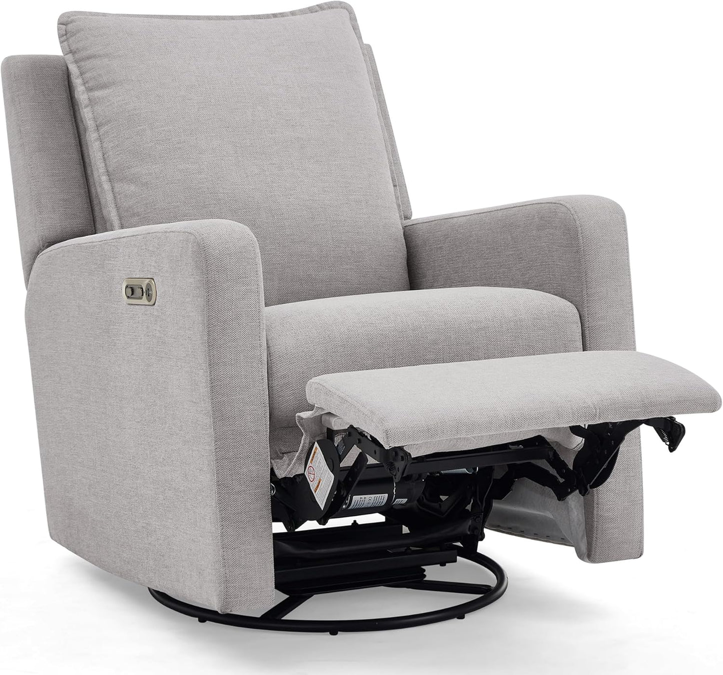 babyGap Harlowe Power Recliner with USB-A and Type-C Ports by Delta Children - Greenguard Gold Certified – Stain-Resistant Performance Fabric is Oeko-TEX Standard 100 Certified, Sand