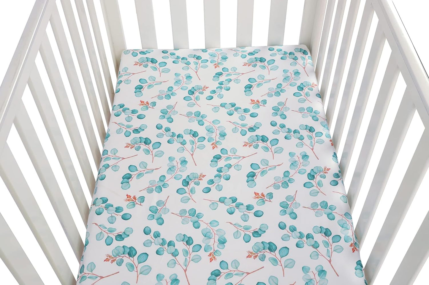 Onacosht Pack and Play Sheets 3 Pack for Baby Boy, Stretchy Jersey Knitted Portable Mini Crib Sheets Playard Mattress Cover, Woodland Animal Elephant Fox Lion Bear Giraffe Zebra Printing