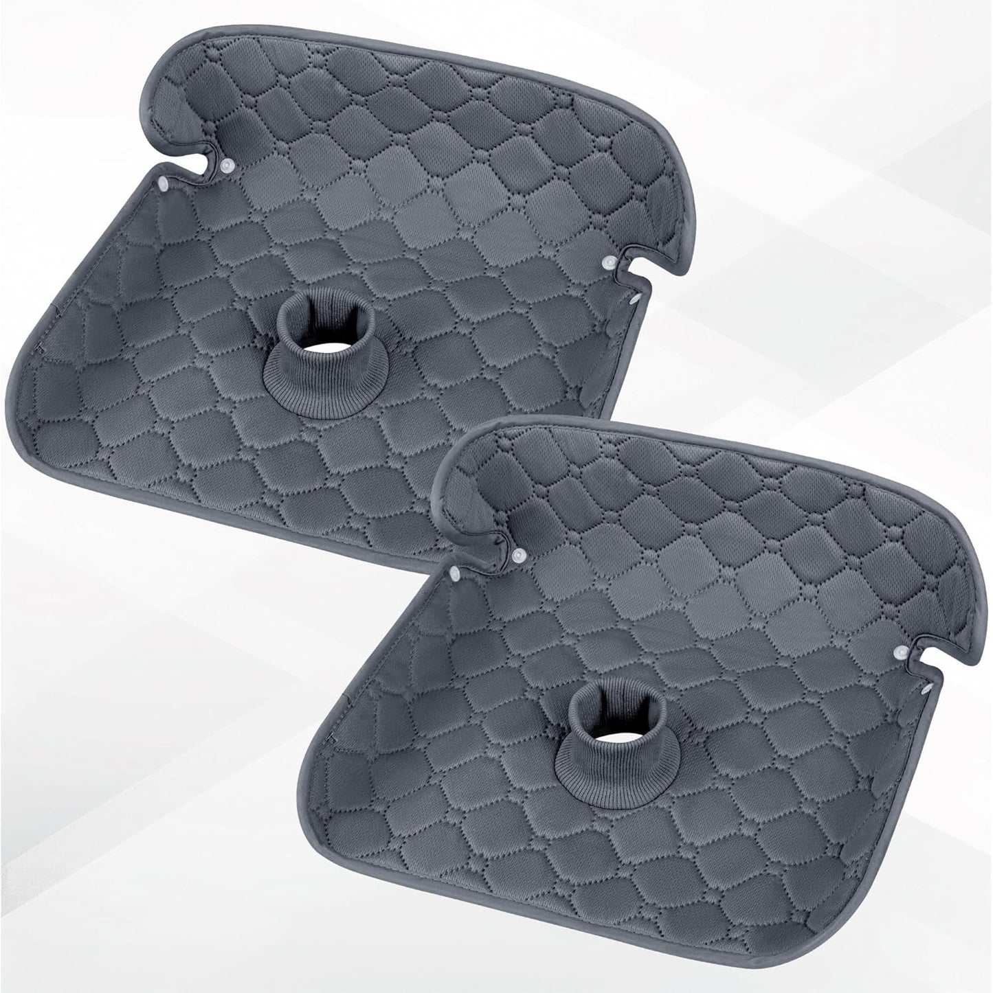 JEYODA ﻿Car Seat Protector for Potty Training Instant Suction Baby Piddle Pad for Baby Seats Reusable Car Seat Liner with Anti Slip for High Chairs, Baby Strollers 2pcs (Blue)